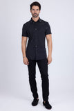 Trivon Rhinestone Short Sleeve Shirt
