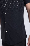 Trivon Rhinestone Short Sleeve Shirt