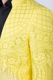 Dignified Mod Rhinestone Suit