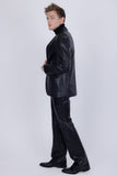 Dalian Faux Leather Suit