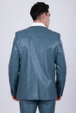 Dalian Faux Leather Suit