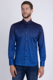 Strand Patterned Long Sleeve Shirt