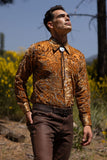 Valluto Paisley Long Sleeve Shirt