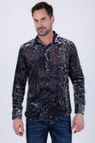 Noir Sheer Long Sleeve Shirt