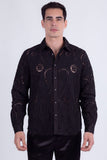 Lorenzo Embroidery Paisley Long Sleeve Shirt