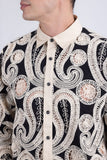 Lorenzo Embroidery Paisley Long Sleeve Shirt