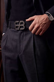 Signature Elite Double-B Leather Belt