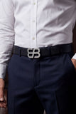 Signature Elite Double-B Leather Belt