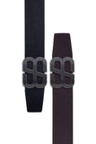 Signature Elite Double-B Leather Belt