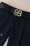 Signature Elite Double-B Leather Belt