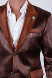 Alaric Satin Blazer