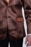 Alaric Satin Blazer