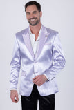 Alaric Satin Blazer
