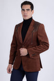 Pureline Suede Western Blazer