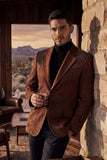 Pureline Suede Western Blazer