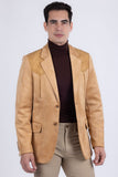 Pureline Suede Western Blazer