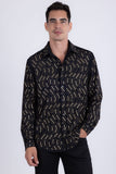 Oscillate Rhinestone Long Sleeve Shirt