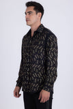 Oscillate Rhinestone Long Sleeve Shirt