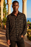 Oscillate Rhinestone Long Sleeve Shirt