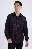 Oscillate Rhinestone Long Sleeve Shirt