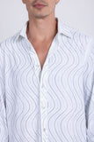Oscillate Rhinestone Long Sleeve Shirt