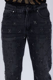 Regent Rhinestone Stud Jeans