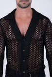 Kenite See Through Long Sleeve Shirt