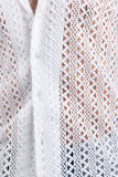 Kenite See Through Long Sleeve Shirt