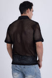 Glintform See Through Polo Shirt