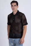 Glintform See Through Polo Shirt