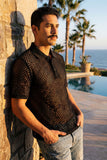 Glintform See Through Polo Shirt