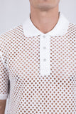 Glintform See Through Polo Shirt