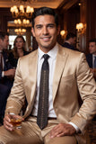Slinket Rhinestone Tie