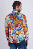 Botanic Rhinestone Long Sleeve Shirt