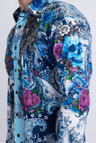 Cranium Rhinestone Long Sleeve Shirt