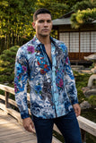 Cranium Rhinestone Long Sleeve Shirt