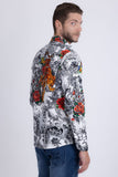 Cranium Rhinestone Long Sleeve Shirt