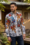 Cranium Rhinestone Long Sleeve Shirt