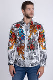 Cranium Rhinestone Long Sleeve Shirt