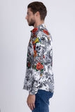 Cranium Rhinestone Long Sleeve Shirt