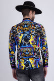 Catamount Rhinestone Long Sleeve Shirt