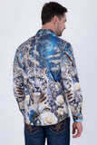 Wistlet Rhinestone Long Sleeve Shirt