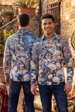 Wistlet Rhinestone Long Sleeve Shirt