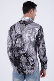Ornate Rhinestone Long Sleeve Shirt