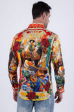 Viva Villa Western Floral Long Sleeve Shirt