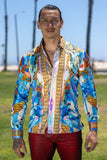World Cup Rhinestone Long Sleeve Shirt