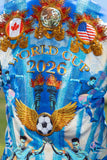 World Cup Rhinestone Long Sleeve Shirt