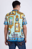 Wilderness Rhinestone Short Sleeve Shirt
