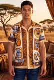 Wilderness Rhinestone Short Sleeve Shirt