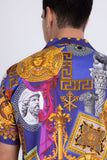 Romano Rhinestone Short Sleeve Shirt